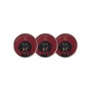 DACHSHUND        GOLF BALL MARKER