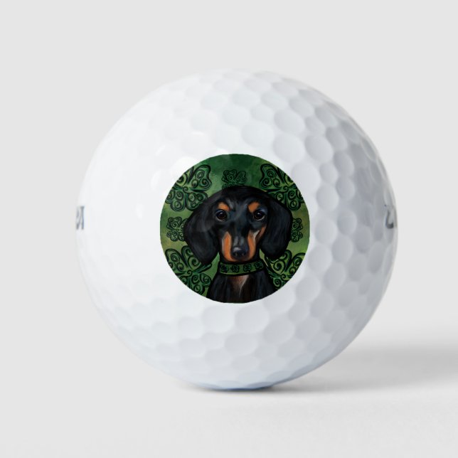 DACHSHUND           GOLF BALLS (Front)