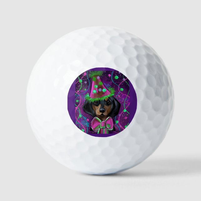 Dachshund Golf Balls (Front)