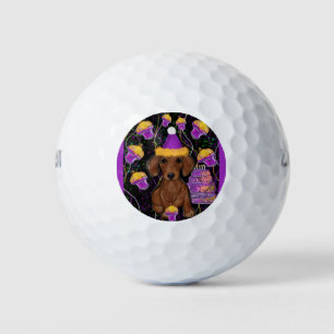 Dachshund golf balls
