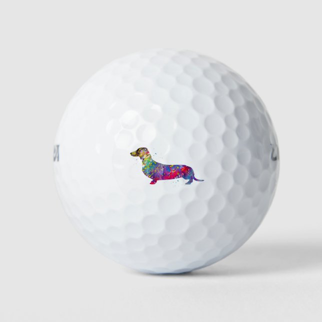 Dachshund Golf Balls (Front)
