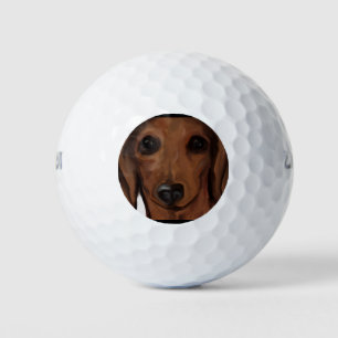 DACHSHUND GOLF BALLS