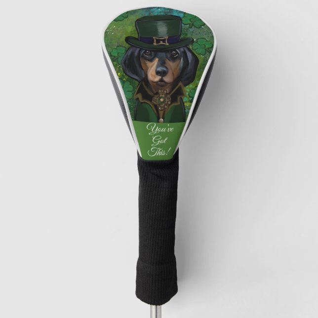 Dachshund  golf head cover (Front)