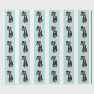 Dachshund Graduate Wrapping Paper