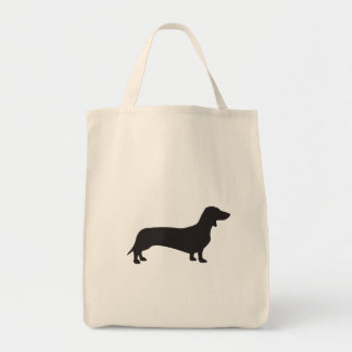 Dachshund Grocery Tote Bag