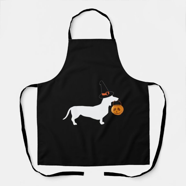 (Dachshund Halloween) Apron (Front)