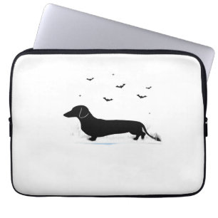 Dachshund Halloween Costume My Dachshund is My Bo Laptop Sleeve