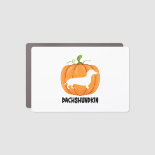 Dachshund Halloween Dog Car Magnet