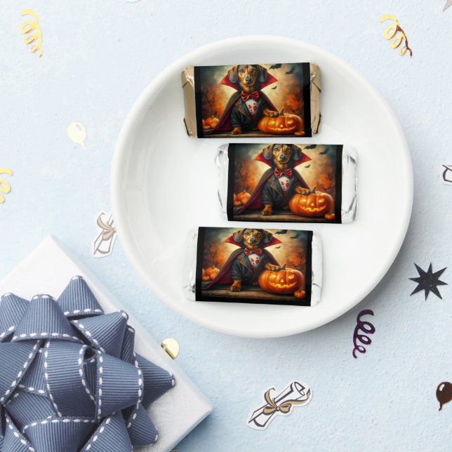 Dachshund Halloween Hershey's Miniatures (Party)