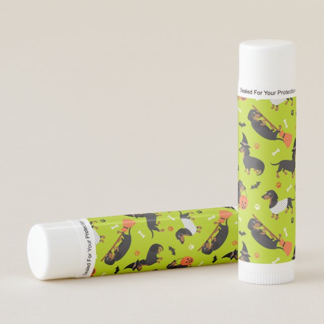 Dachshund Halloween Lip Balm (Front)