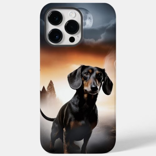 Dachshund Halloween Scary Case_Mate iPhone 14 Pro Max Case