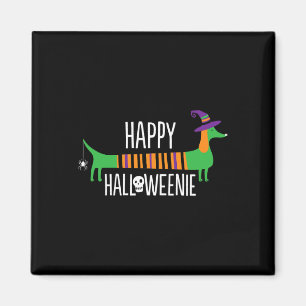 Dachshund Happy Halloweenie Cute Dog Halloween For Magnet