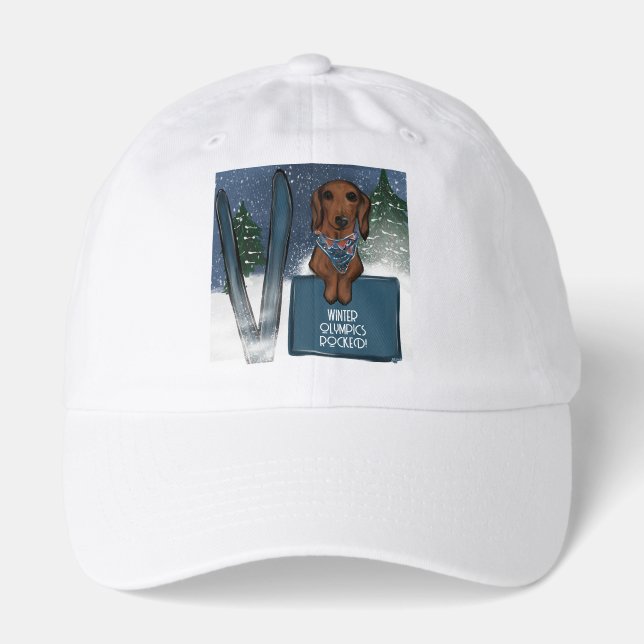 DACHSHUND  HAT (Front)