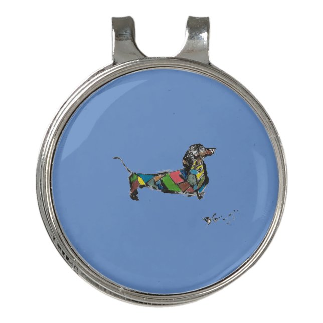 Dachshund Hat Clip (Front)