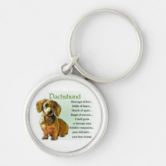 Dachshund Heritage of Love Keychain