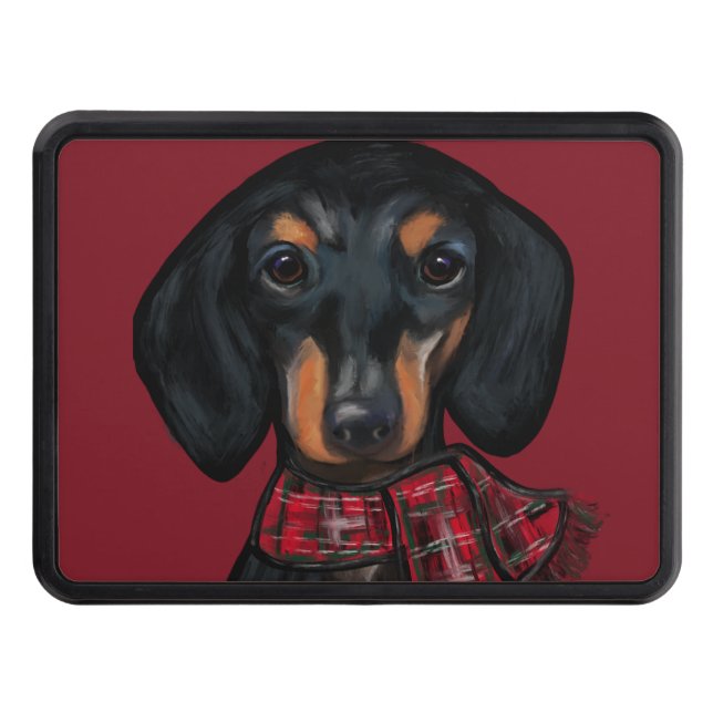 DACHSHUND      HITCH COVER (Front)