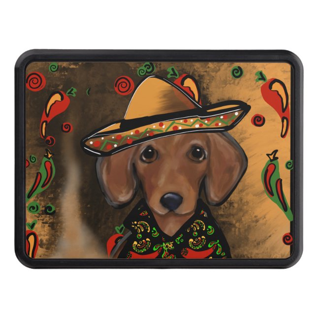 Dachshund        hitch cover (Front)