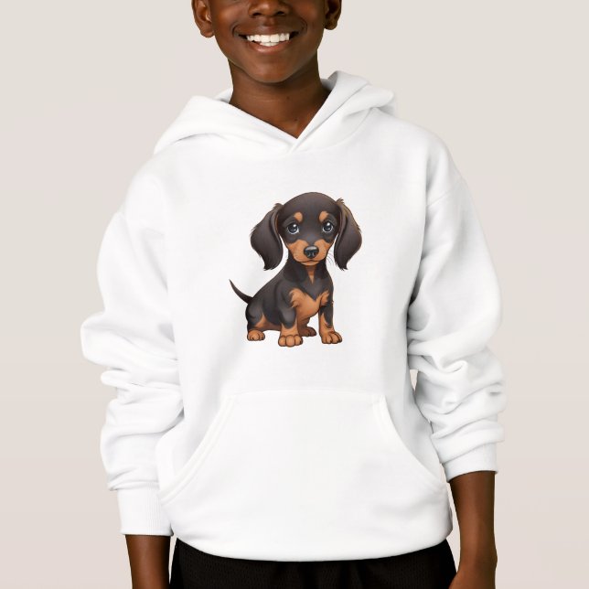 Dachshund Hoodie (Front)