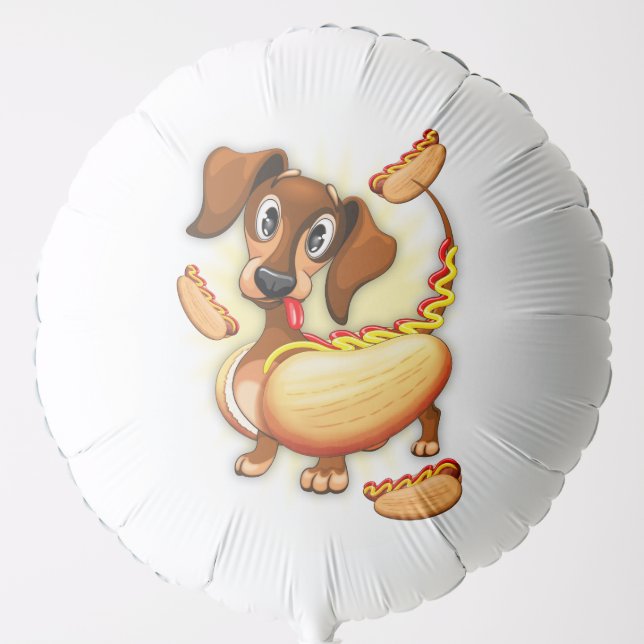 Dachshund Hot Dog Balloon (Front)