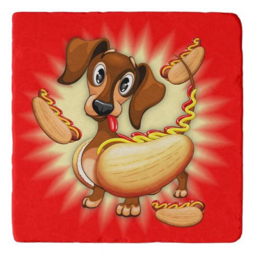 Dachshund Hot Dog Trivet