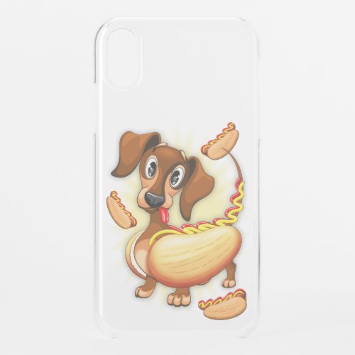 Dachshund Hot Dog iPhone XR Case