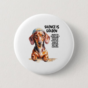 Dachshund Ideas For Women &amp; Novelty Miniature  Button