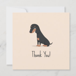 Dachshund Invitation