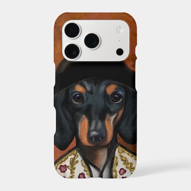 DACHSHUND        IPHONE CASE (Back)