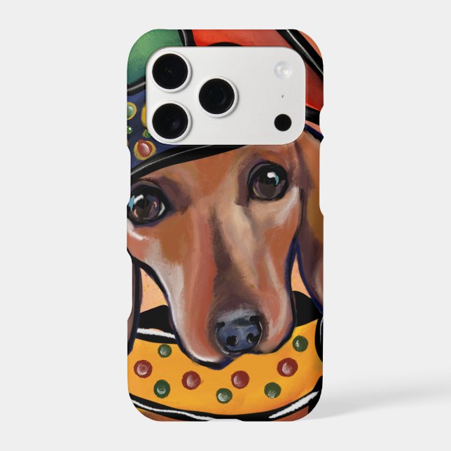 DACHSHUND     IPHONE CASE (Back)