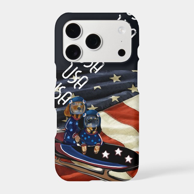 DACHSHUND  IPHONE CASE (Back)