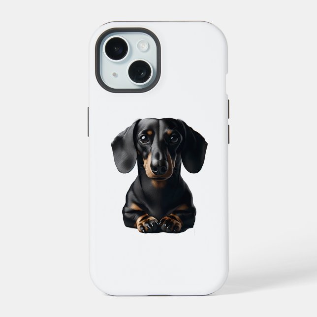 Dachshund Iphone Case (Back)