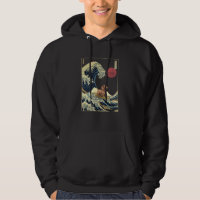 Dachshund Japanese Kanagawa Wave Surf Dog