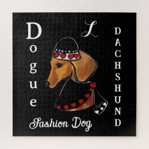 DACHSHUND JIGSAW PUZZLE
