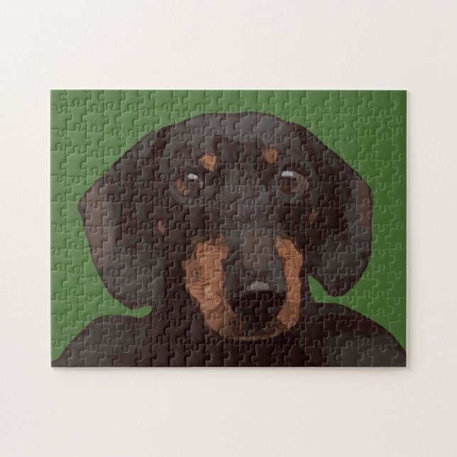 DACHSHUND JIGSAW PUZZLE (Horizontal)