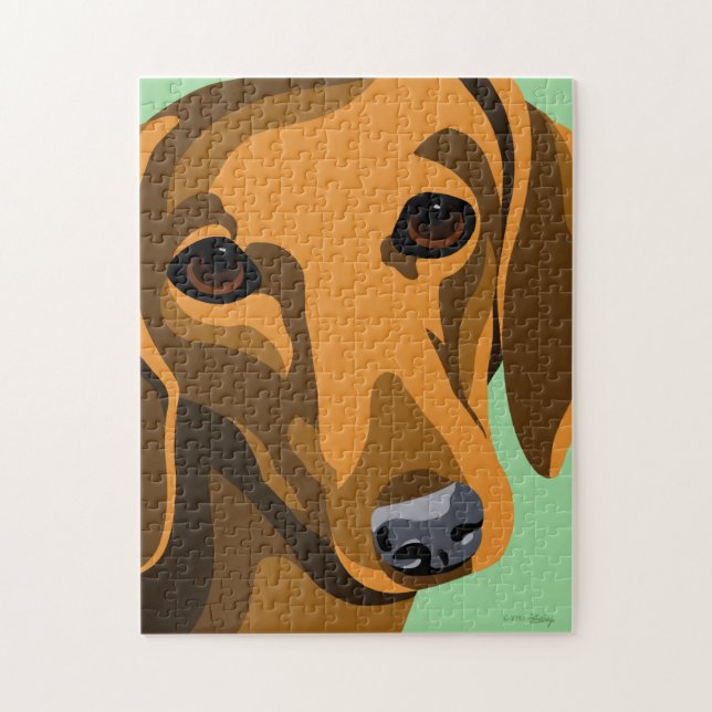 Dachshund Jigsaw Puzzle (Vertical)
