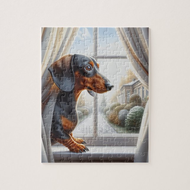Dachshund Jigsaw Puzzle (Vertical)
