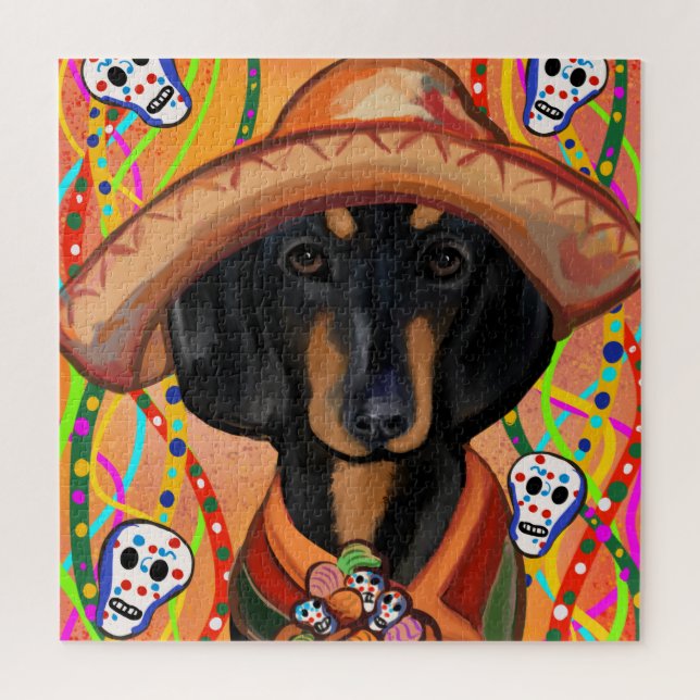 DACHSHUND JIGSAW PUZZLE (Vertical)