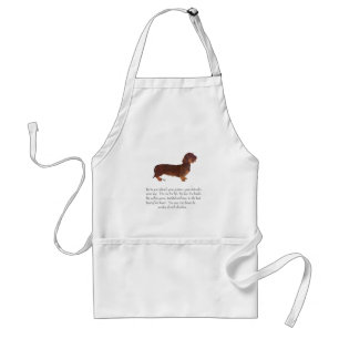 Dachshund Keepsake - Male Adult Apron