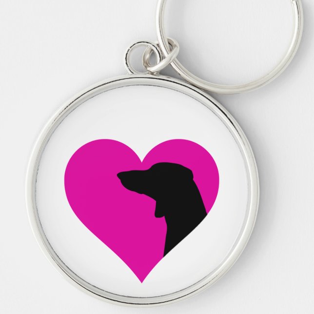 Dachshund    keychain (Front)
