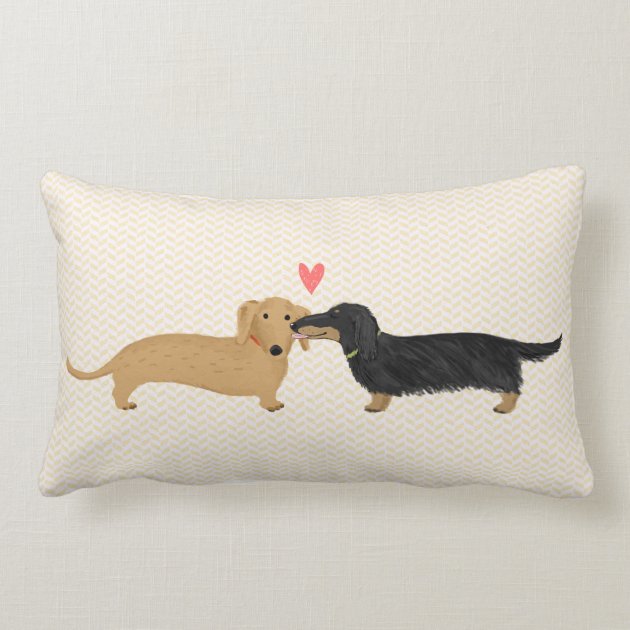 wiener dog pillow