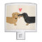 Dachshund Kiss with Heart | Cute Wiener Dogs