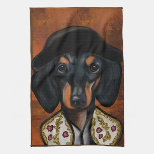 DACHSHUND          KITCHEN TOWEL