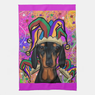 Dachshund     kitchen towel