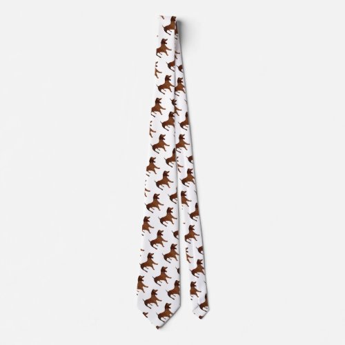 Dachshund lady dog neck tie