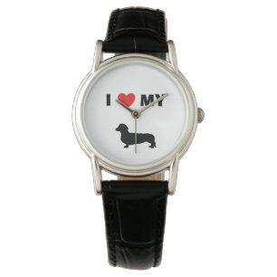 "Dachshund" Leather Watch