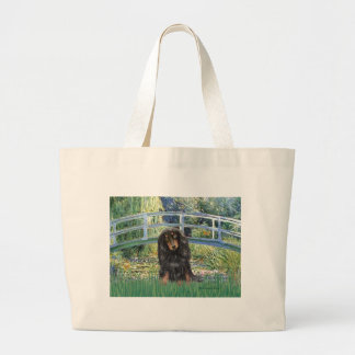 Dachshund (LH-BT) - Bridge Large Tote Bag