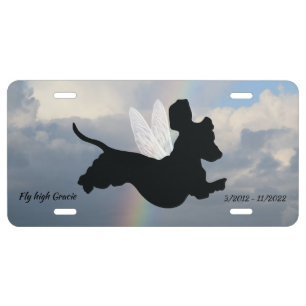 Dachshund License Plate