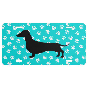 Dachshund License Plate