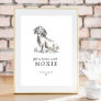 Dachshund Life Is Better With Custom Dog Name Poster