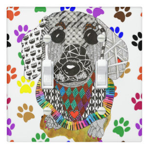 Dachshund Light Switch Cover